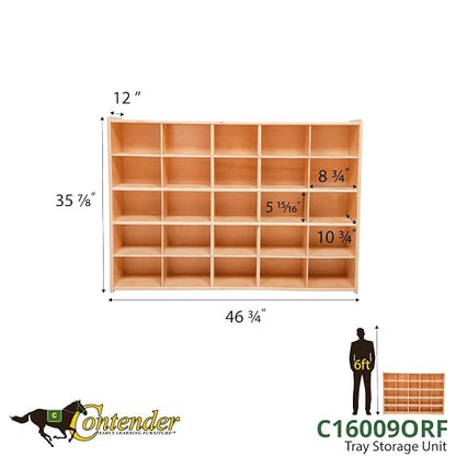 Contender 25 Cubby Storage Cabinet - Image 3