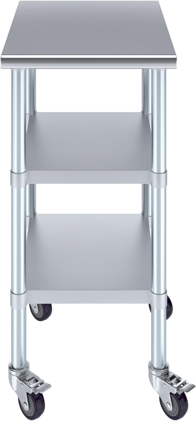 AmGood Stainless Steel Work Table - Image 2