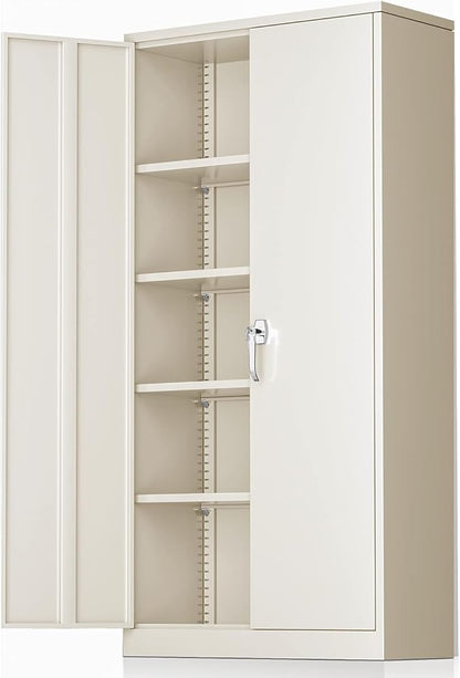 Greenvelly Metal Garage Storage Cabinet by Greenvelly