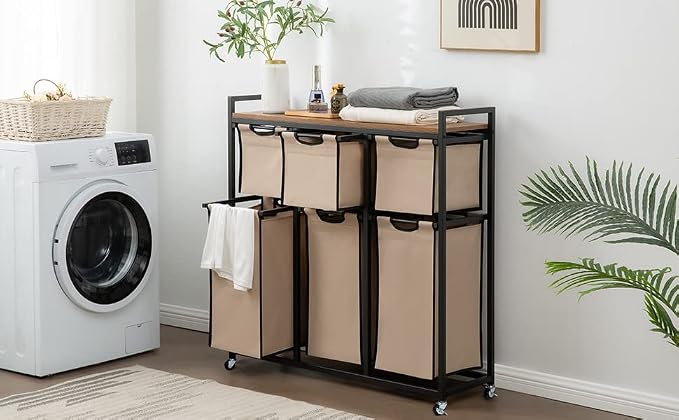 Laundry Basket Organizer, Hampers - Image 8