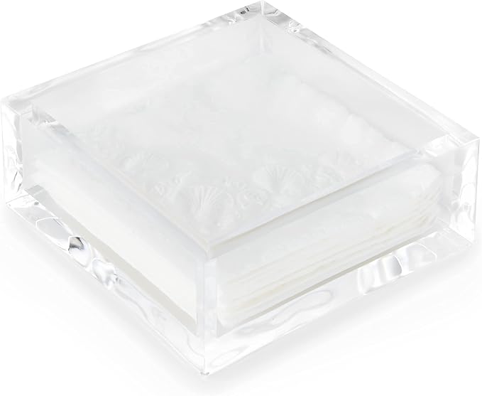 Huang Acrylic Clear Square Paper Napkin Holder | by HuangAcrylic