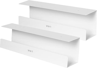 VIVO 2 Pack Under Desk 17 inch Cable Management Tray, Cord Organizer, Home by VIVO