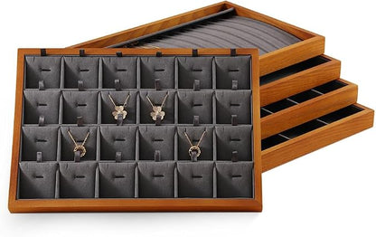 Jewelry Trays, Wood Nightstand Tray, Luxury Jewelry Organizer Drawer - Image 4