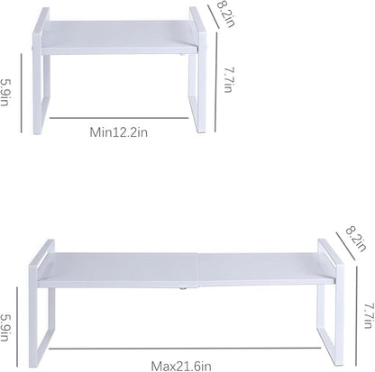 Expandable Cabinet Shelf Organizer Riser - Image 2