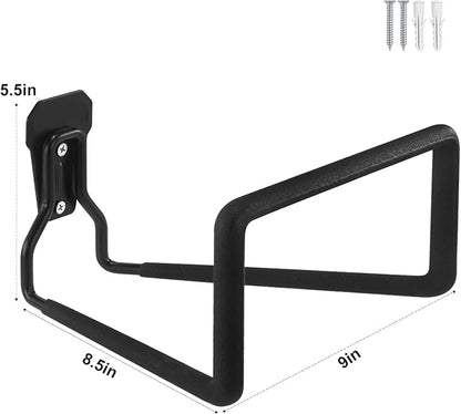 Metal Hose Reel, Hose Holder Hose Hanger Heavy Duty Hose Holders Wall Mount - Image 6