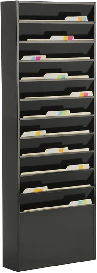Displays2go File Folder Wall Rack - Image 2
