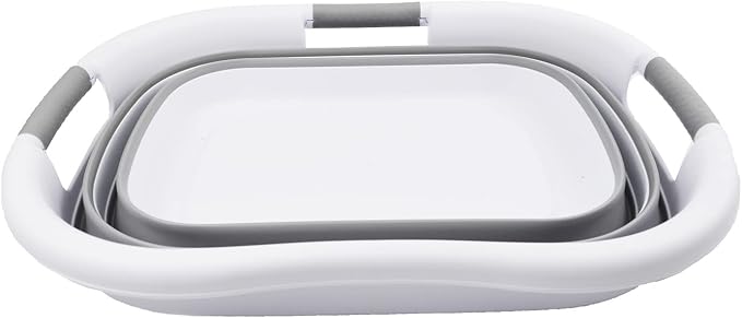 SAMMART 30L Collapsible Plastic Laundry Basket - Image 3