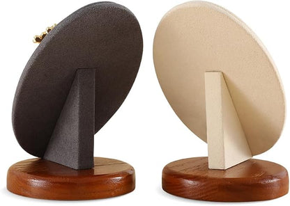 Ring Holder, Small Jewelry Stand, Wooden Earring Holder, Premium Ring Display - Image 7