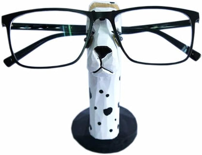 Red Dollar Handmade Wood Carved Animal Eyeglass Holder, Cute Sunglasses Display - Image 2