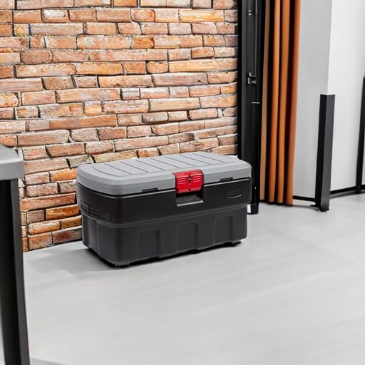 Rubbermaid ActionPacker Lockable Storage Box, 35 Gal, Industrial - Image 5