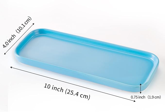 Ceramic Bathroom Tray, Kitchen Sink Organizer Tray, Cosmetics Holder - Image 5