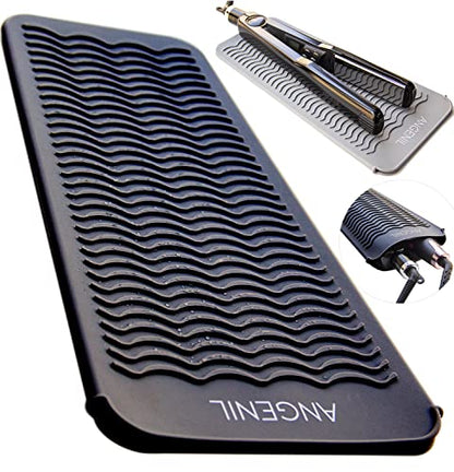 ANGENIL Silicone Heat Resistant Travel Mat Pouch by ANGENIL