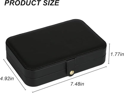 Small Jewelry Box, Travel Jewelry Case Portable Jewelry Boxes - Image 7