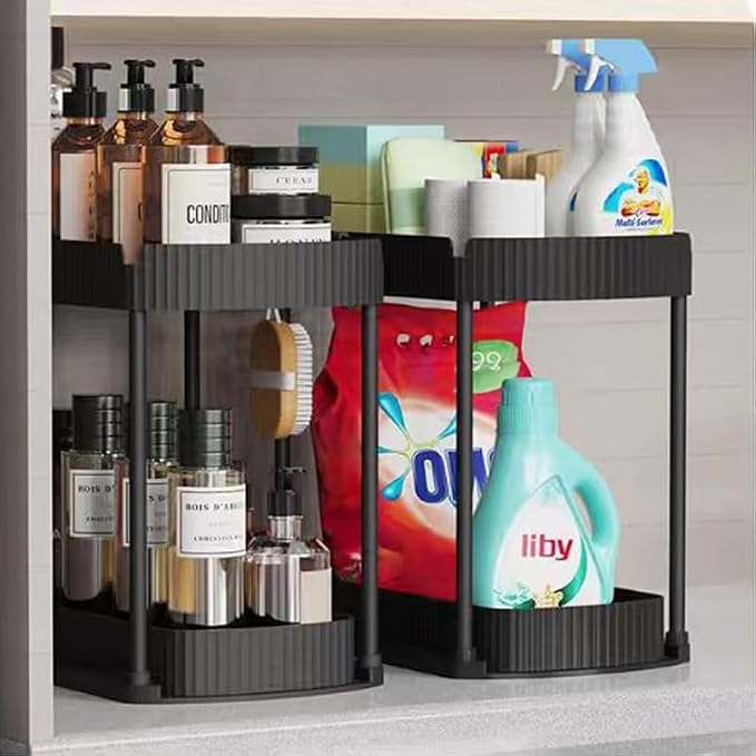 Multi-Purpose Pull-Out Storage Organizers, Under Sink & Cabinet Storage by Unknown