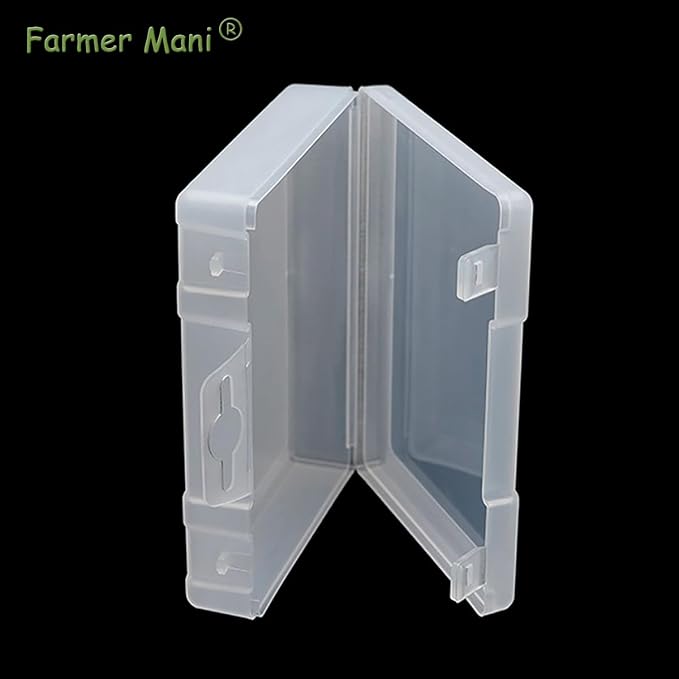 2 Pack Rectangle Plastic Frosted Storage Containers Box, Polypropylene Box - Image 6