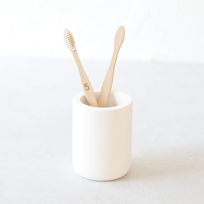 Selegna Drying Stone Toothbrush Holder, Diatomite Toothbrush Holders by Selegna