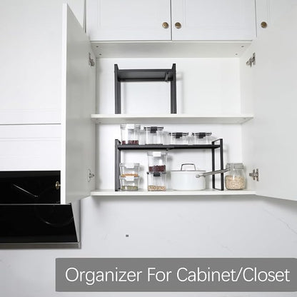 Expandable Cabinet Shelf Organizer Riser - Image 4