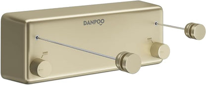 Danpro Retractable Clothesline, 2x13.8ft Designer Drying Line by Danpoo-ForYourHome