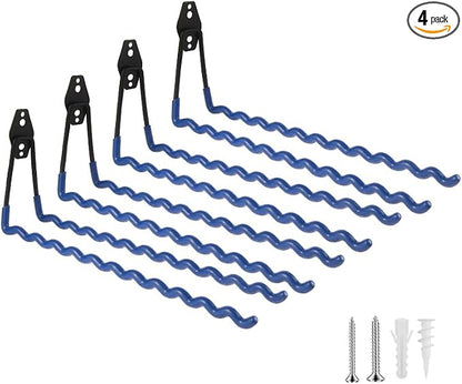 Wall Mounted Garage Hooks Tool Organizer, 12.4 Inch Garage Storage Hook Heavy by Unknown