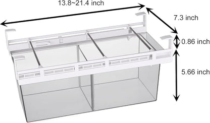 Yatmung 2 Pack Extra-Large Deli Drawer Organizer - Image 4