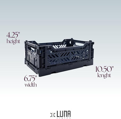 Collapsible Storage Box, Foldable Crate Organizer Bin - Image 3