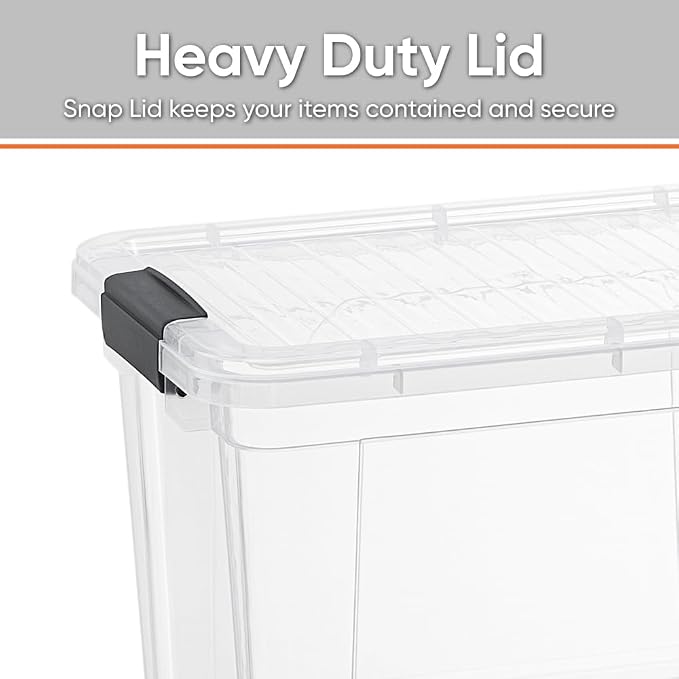 Superio Clear Storage Boxes - Image 3