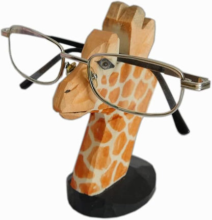 Red Dollar Handmade Wood Carved Animal Eyeglass Holder, Cute Sunglasses Display by RedDollar