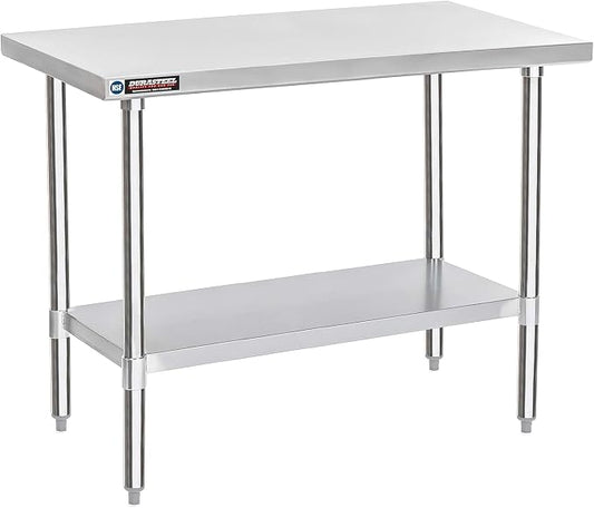 DuraSteel 24x48 Stainless Steel Work Table by DuraSteel