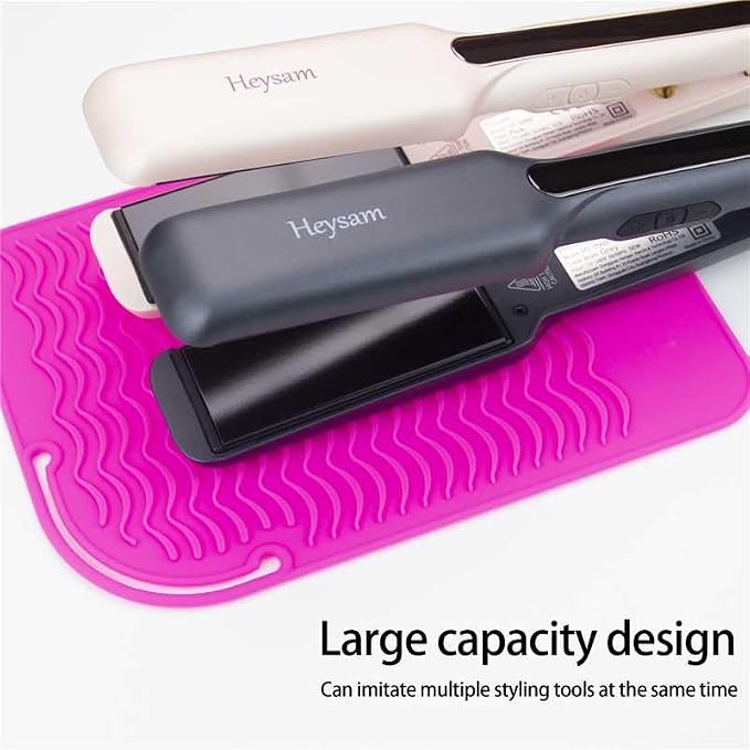 Heysam Flat Iron Case Travel Essentials Hair Straightener and Hair Curler 2-in-1 - Image 5