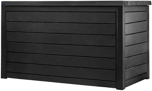Outdoor Storage Box with Lockable Lid by Unknown