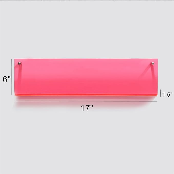 ROYALITA 2-Pack Acrylic Magazine Holder Brochure Holder, Fashion Hanging - Image 2