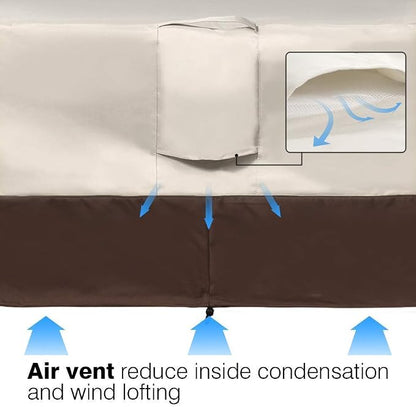 VAILGE Heavy Duty Patio Sofa Cover, 100% Waterproof Outdoor Sofa Cover - Image 7