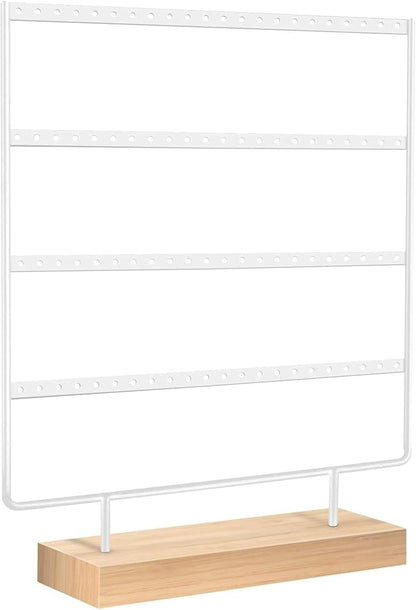 Earring Organizer Stand for Women, 4 Tier Tall Jewelry Holder Organizer Rack by Unknown