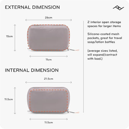 Peak Design Wash Pouch, Weatherproof Travel Toiletry Bag, Upright or Hanging Kit - Image 6