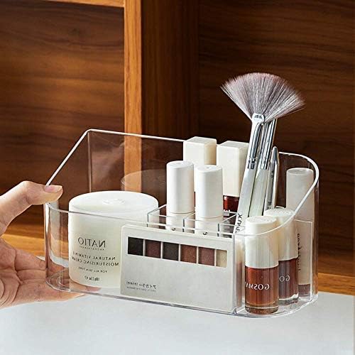 SUNFICON Makeup Tray Holder Organizer Cosmetic Display Case Tabletop Desktop - Image 7