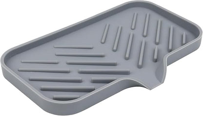 Yasmen Silicone Bathroom Soap Dishes, Sink Sponge Holder by YASMEN