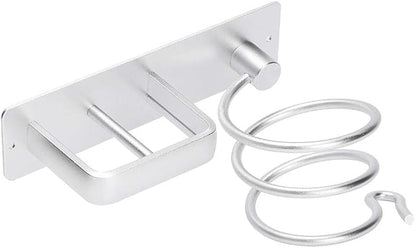 Aluminum Wall Mount Hair Care Hot Styling Tool Storage Organizer Shower Caddy - Image 6