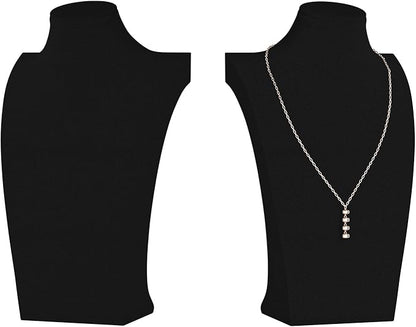 Necklace Bust Display Stand, Necklace Holder, Pendant Chain Necklace Organizer by KunGe
