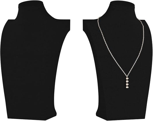 Necklace Bust Display Stand, Necklace Holder, Pendant Chain Necklace Organizer by KunGe
