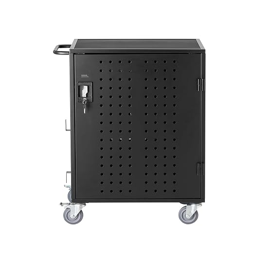 VEVOR Charging Cart, 32 Device Mobile Charging Station, Office and Classroom - Image 11