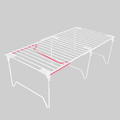1/2-Piece Set freezer organizer, Stackable Cabinet Organizer Shelves, Foldable by Unknown