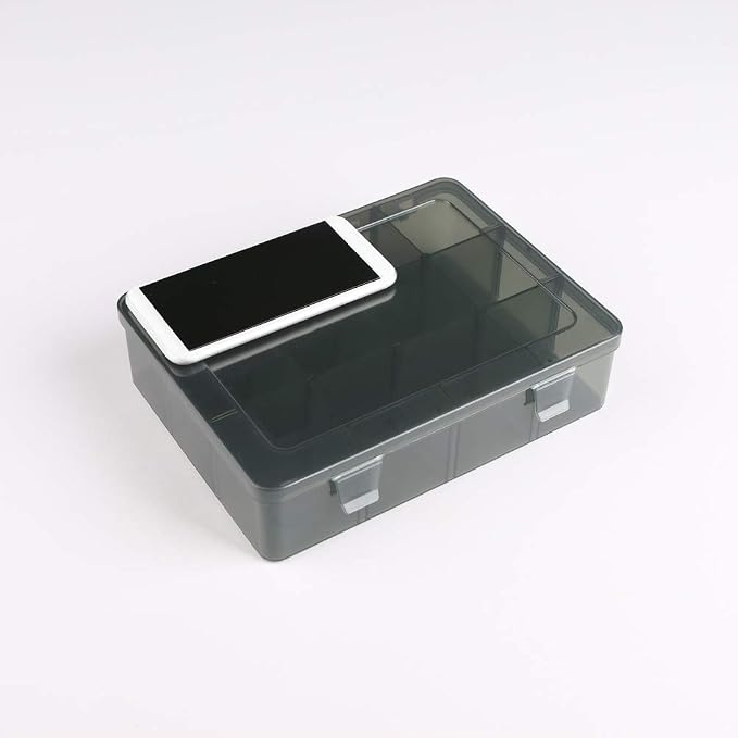 12 Girds Large Plastic Craft Storage Containers, Compartment Storage Container - Image 5