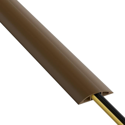D-Line 30ft Floor Cord Cover, Floor Cable Protector, Extension Cord Cover by D-LineUSAinc