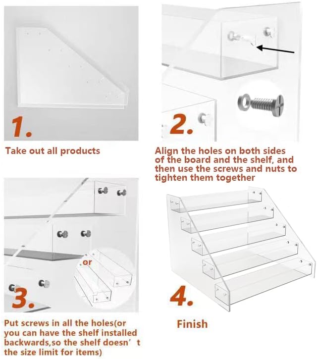 PMMASTO Widen Tiered Spice Rack, Seasoning Organizer, Kitchen Organization and - Image 5