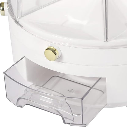 Cereal Dispenser Countertop 360° Rotating Grain Storage Container 13.2 Lbs Rice - Image 7