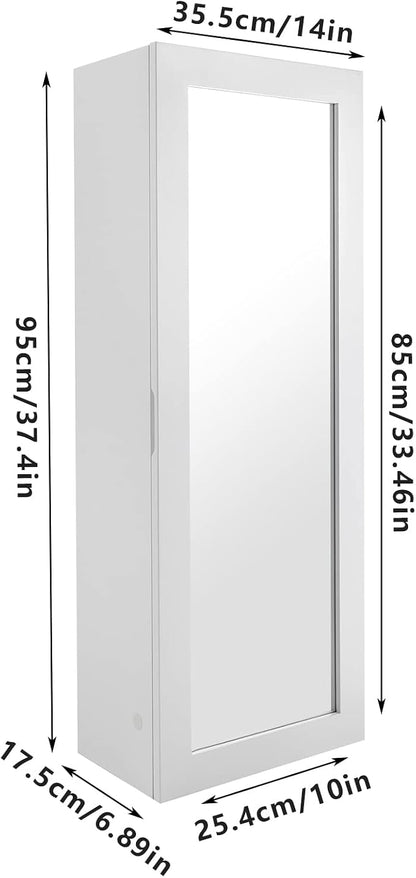 Wall Mounted Ironing Board Cabinet, Built in Swivel Ironing Board Folding - Image 6