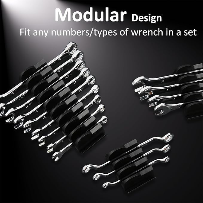 80 pcs MAGNETIC Modular Wrench Organizers - Image 4