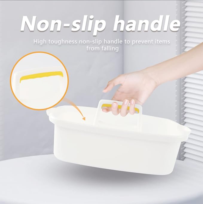 Shower Caddy Plastic Portable Basket Storage Organizer - Image 7