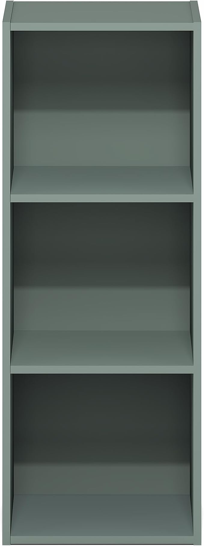 Furinno LUDER Book Shelf, 3-Cube Bookshelf, 9.3" x 12" x 31.5", - Image 6