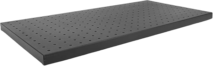 Keenso Metal Pegboard Wall Organizer, Heavy Duty Steel Pegboard, 4 Pack Panels - Image 4